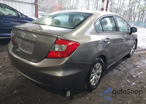2012 Honda Civic Lx from USA, damaged, VIN 2HGFB2F51CH564860